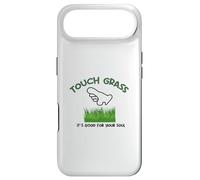 Funny Touch Some Grass Sarcastic Outdoor Nature Lover Memes Case for iPhone Air