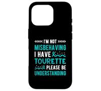 Funny Tourette Syndrome Warrior Case for iPhone 16 Pro