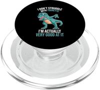 Funny Tourette Syndrome Warrior PopSockets PopGrip for MagSafe