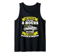 Funny Tow truck operator Repo man Tank Top