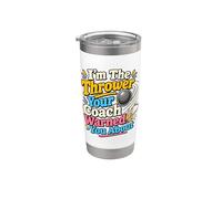 Funny Track and Field Thrower Shot Put Discus Throw Stainless Steel Insulated Tumbler