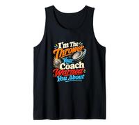 Funny Track and Field Thrower Shot Put Discus Throw Tank Top