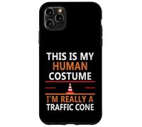 Funny traffic Cone Humor This Is My Human Costume Halloween Case for iPhone 11 Pro Max