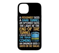 Funny Train Guide - 3 Idiots on the Tracks Case for iPhone 14 Plus