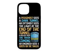 Funny Train Guide - 3 Idiots on the Tracks Case for iPhone 15