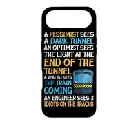 Funny Train Guide - 3 Idiots on the Tracks Case for iPhone Air