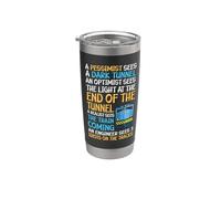 Funny Train Guide - 3 Idiots on the Tracks Stainless Steel Insulated Tumbler