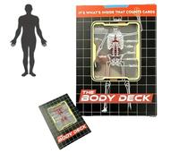 Funny Transparent Human Anatomy Playing Cards,Decks of Translucent Playing Cards,The Body Deck,Waterproof Playing C/ards,Personalised Play/ing Cards,D/eck of laying C/ards,3d Image of The Human Body