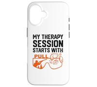 funny Trap Shooting my therapy session starts with pull Case for iPhone 16