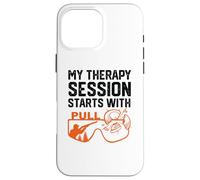 funny Trap Shooting my therapy session starts with pull Case for iPhone 16 Pro Max