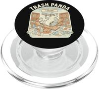 Funny Trash Panda Drunk Raccoon PopSockets PopGrip for MagSafe