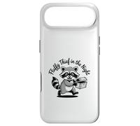 Funny Trash Panda Raccoon Meme Fluffy Thief in the Night Case for iPhone Air