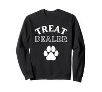 Funny Treat Dealer Paw Print Pet Lover Gift Sweatshirt