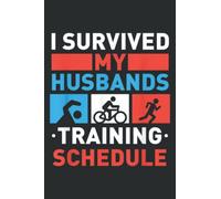 Funny Triathlon Gift for Triathlete: Undated Daily Planner: Set Goals, Plans, And Schedules Monthly, Weekly, And Daily (6" x 9" ), 100 Pages