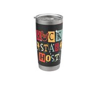 Funny Trivia Host Rockstar Stainless Steel Insulated Tumbler