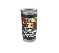 Funny Trivia Host Trivia Game Night Stainless Steel Insulated Tumbler