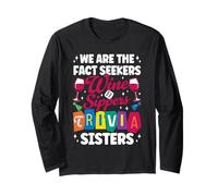Funny Trivia Night Friends Trivia Lover Long Sleeve T-Shirt