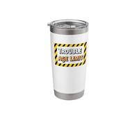 Funny Trouble Maker - Trouble Has No Age Limit Stainless Steel Insulated Tumbler