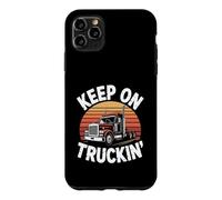 Funny Truck Driver Equipment - Keep On Truckin' Case for iPhone 11 Pro Max