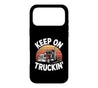 Funny Truck Driver Equipment - Keep On Truckin' Case for iPhone 17 Pro Max