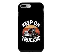 Funny Truck Driver Equipment - Keep On Truckin' Case for iPhone 7 Plus/8 Plus