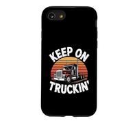 Funny Truck Driver Equipment - Keep On Truckin' Case for iPhone SE (2020) / 7/8