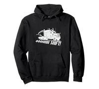 Funny Truck Driver Oooohh Shift Trucker Big Rig Humor Pullover Hoodie