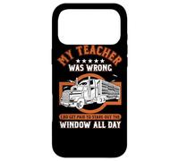 Funny Trucker Container Truck Driver My Teacher Was Wrong Case for iPhone 17 Pro Max