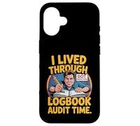 Funny Trucker I Lived Through DOT Inspection Truck Driver Case for iPhone 16