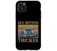Funny Trucker Joke Father's Day Bad Mother Trucker Vintage Case for iPhone 11 Pro Max