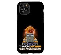 Funny Trucker Tractor Trailer 18 Wheeler Case for iPhone 11 Pro