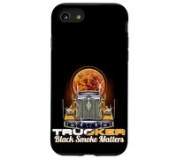 Funny Trucker Tractor Trailer 18 Wheeler Case for iPhone SE (2020) / 7/8