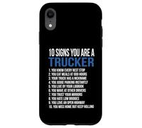 Funny Trucker Truck Driver Humor Case for iPhone XR