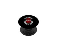 Funny True Crime Detective Couch Division Fingerprint PopSockets Adhesive PopGrip