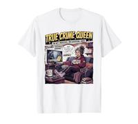 Funny True Crime Detectives Books and TV Shows Value Graphic T-Shirt