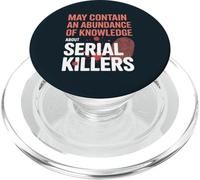 Funny True Crime Podcast Lover Murder Mystery PopSockets PopGrip for MagSafe