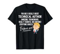 Funny Trump 2020 Really Great Technical Author Gift Shirt T-Shirt