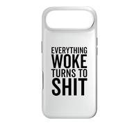 Funny Trump Everything Woke Turns to Shit Political Case for iPhone Air