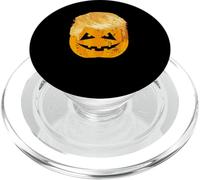 Funny Trumpkin Halloween Trump Pumpkin Face PopSockets PopGrip for MagSafe