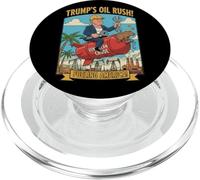 Funny Trump's Oil Rush Fueling America Venezuela PopSockets PopGrip for MagSafe