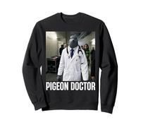Funny Tuff Pigeon Doctor 2026 New Brainrot Meme Kid AI Joke Sweatshirt