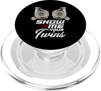 Funny Turbo Racing Show Me Your Twins TTs PopSockets PopGrip for MagSafe
