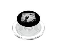Funny Turkey And UFO Alien Abduction Thanksgiving Scene PopSockets PopGrip for MagSafe