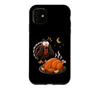 Funny Turkey BRUH Shocked Thanksgiving Dinner Boys Girls Case for iPhone 11