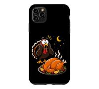 Funny Turkey BRUH Shocked Thanksgiving Dinner Boys Girls Case for iPhone 11 Pro Max