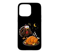 Funny Turkey BRUH Shocked Thanksgiving Dinner Boys Girls Case for iPhone 15 Pro Max
