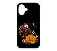 Funny Turkey BRUH Shocked Thanksgiving Dinner Boys Girls Case for iPhone 16