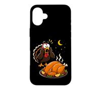 Funny Turkey BRUH Shocked Thanksgiving Dinner Boys Girls Case for iPhone 16 Plus