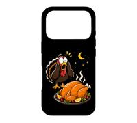 Funny Turkey BRUH Shocked Thanksgiving Dinner Boys Girls Case for iPhone 17 Pro