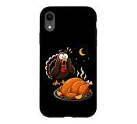 Funny Turkey BRUH Shocked Thanksgiving Dinner Boys Girls Case for iPhone XR